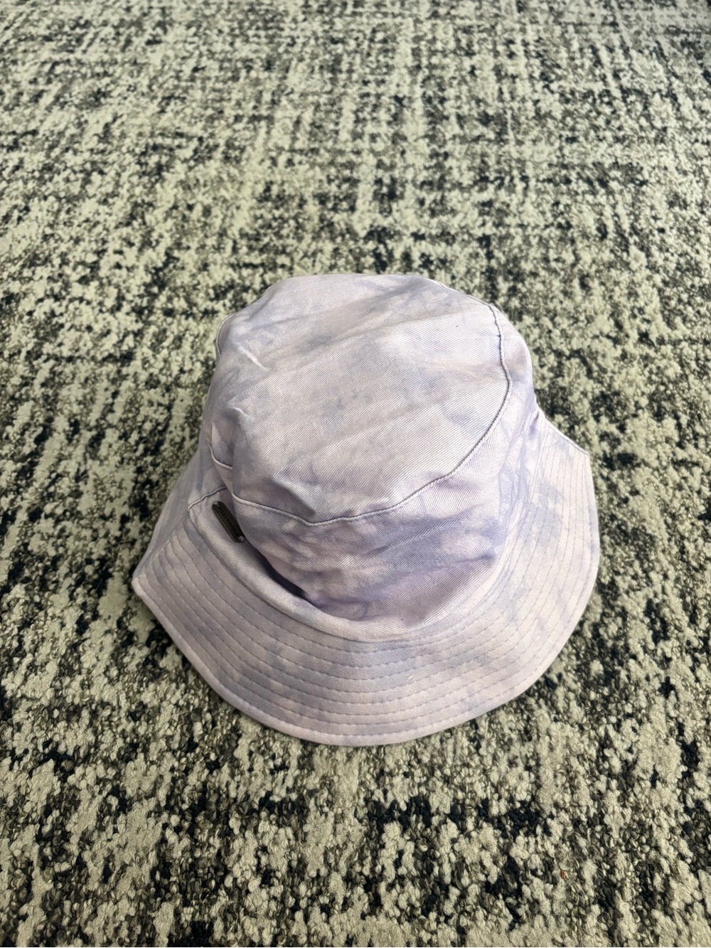 Steve Madden Light Purple Tie-Dye Bucket Hat